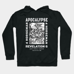 Four Apocalyptic Horsemen Bring New World Order Hoodie